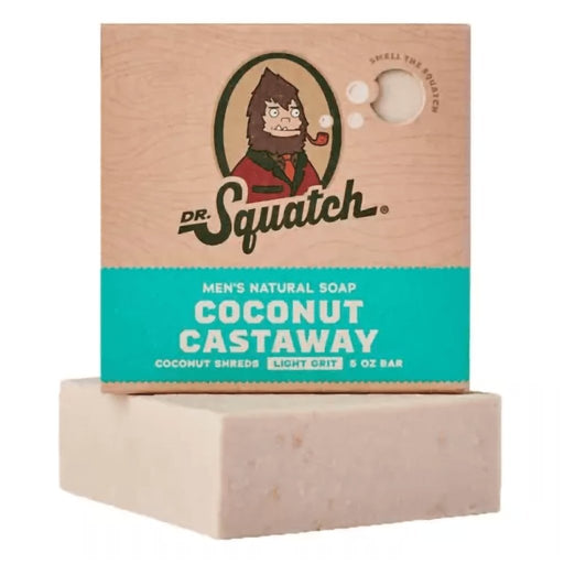 Dr. Squatch : Coconut Castaway in Bar Soap -