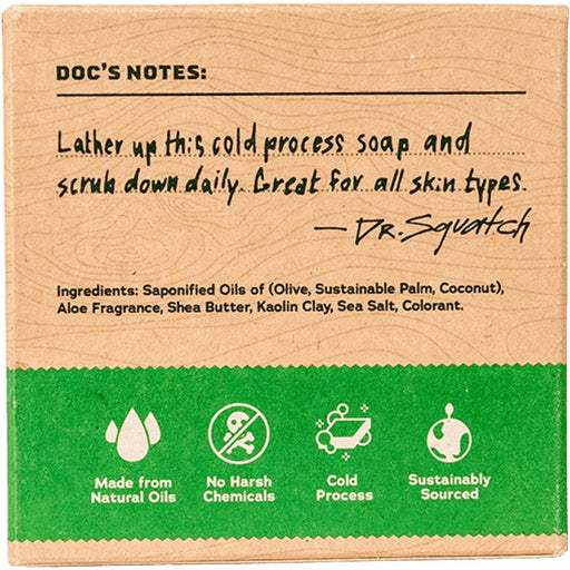 Dr. Squatch : Men's Cool Fresh Aloe Bar Soap -
