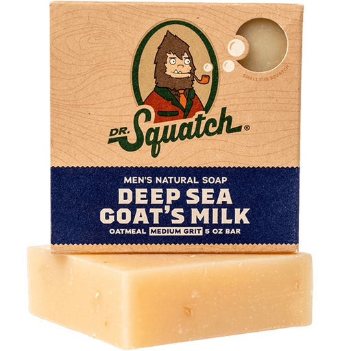 Dr. Squatch : Men's Deep Sea Goats Milk Bar Soap -
