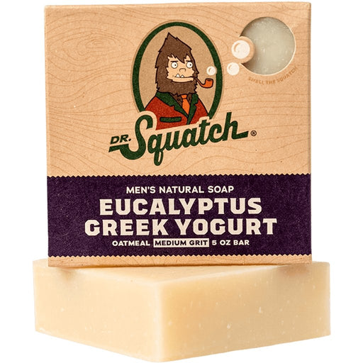 Dr. Squatch : Men's Eucalyptus Yogurt Bar Soap -