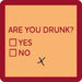 Drinks on Me : Are You Drunk? Coaster -