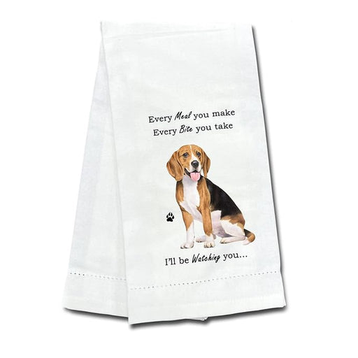 E & S Pets : "Every Meal You Make" Kitchen Towel -Beagle - E & S Pets : "Every Meal You Make" Kitchen Towel -Beagle