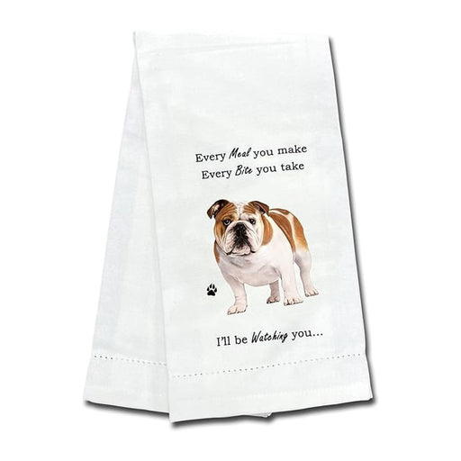 E & S Pets : "Every Meal You Make" Kitchen Towel -Bulldog - E & S Pets : "Every Meal You Make" Kitchen Towel -Bulldog