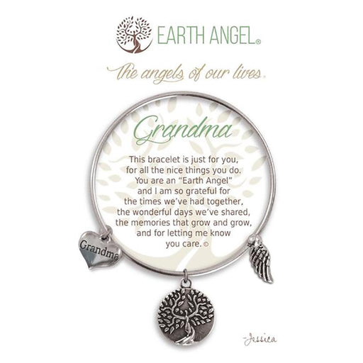 Earth Angel : Grandma Bracelet in Silver -
