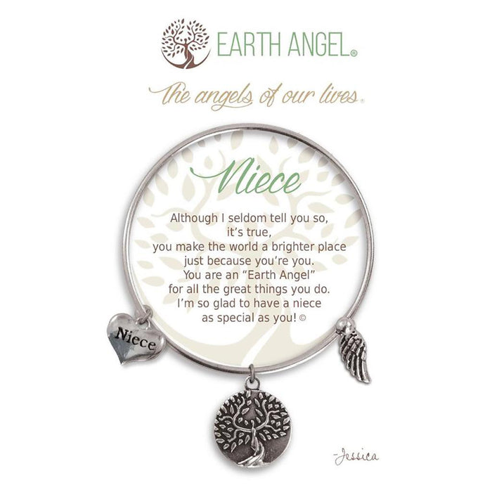 Earth Angel : Niece Bracelet in Silver -
