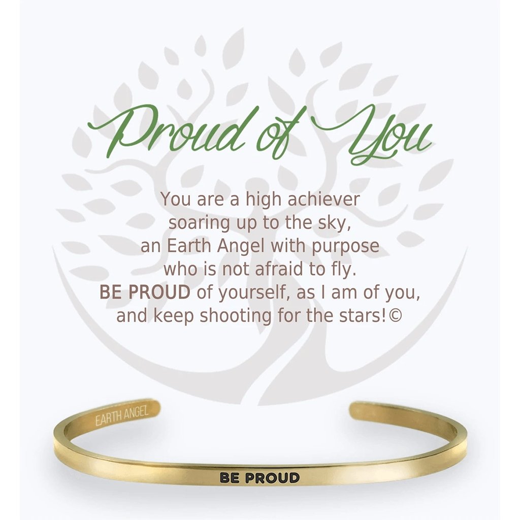 Earth Angel : Proud of You Cuff Bracelet in Gold - Annies Hallmark and ...