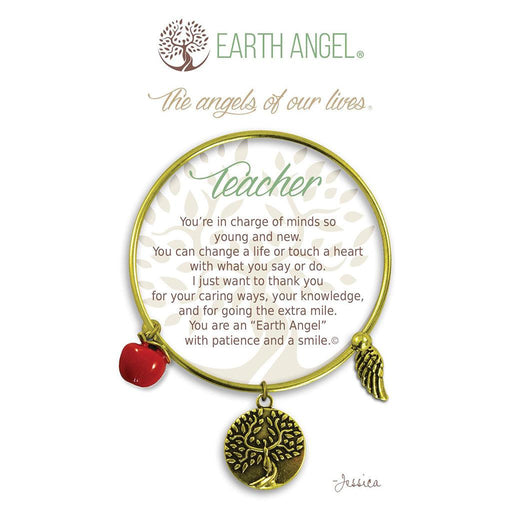 Earth Angel : Teacher Bracelet in Brass -
