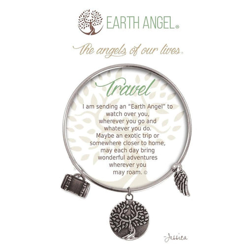 Earth Angel : Travel Bracelet in Silver -