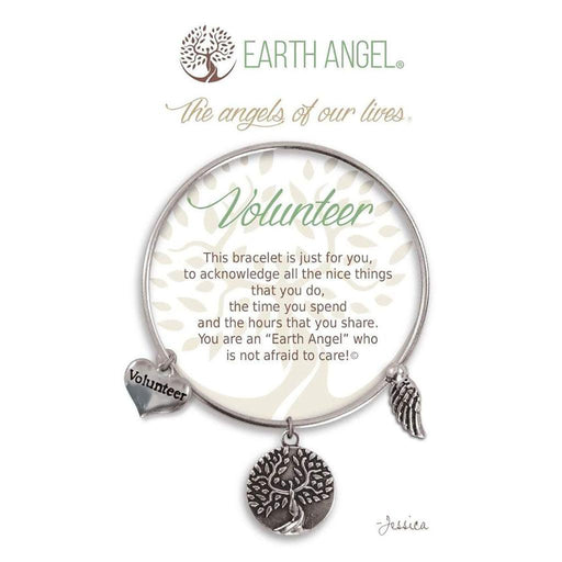 Earth Angel : Volunteer Bracelet in Silver -
