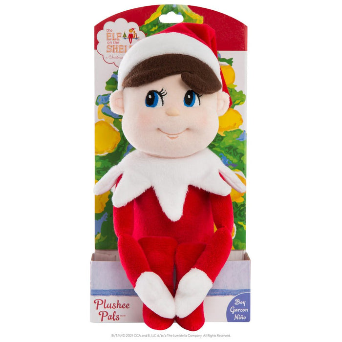 Elf On the Shelf : Plushee Pal - Boy with Blue Eyes - Elf On the Shelf : Plushee Pal - Boy with Blue Eyes