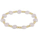 Enewton Designer : Admire Gold 3mm Bead Bracelet - Gemstone in Moonstone -