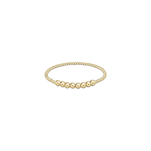 Enewton Designer : Classic Beaded Bliss Bead Bracelet in Gold -