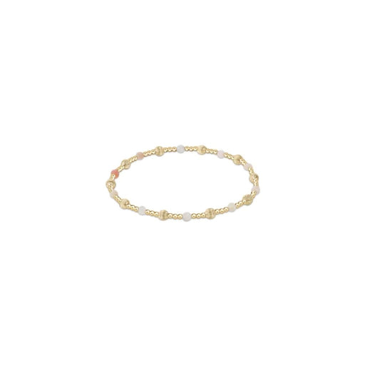 Enewton Designer : Dignity Sincerity 4mm Bead Bracelet - Gemstone in Pink Opal -