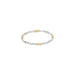 Enewton Designer : Worthy 3mm Bead Bracelet - Gemstone in Aquamarine -