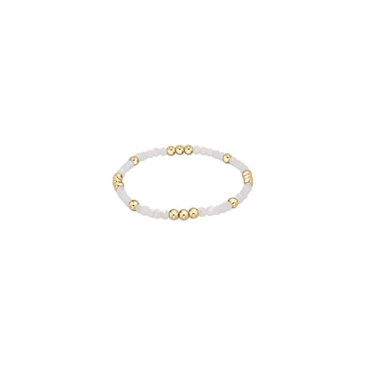 Enewton Designer : Worthy 3mm Bead Bracelet - Gemstone in Moonstone -