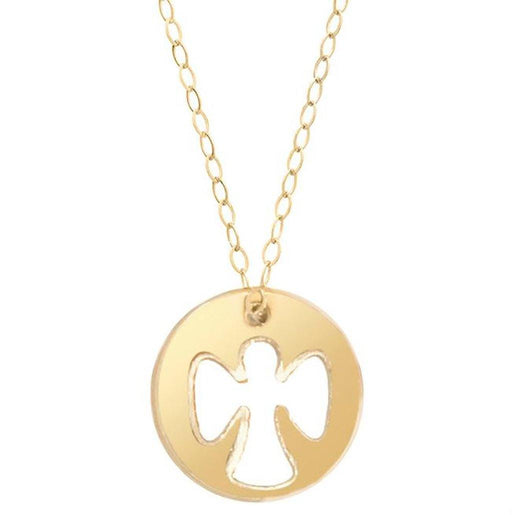 enewton : Guardian Angel 16" Gold Necklace -