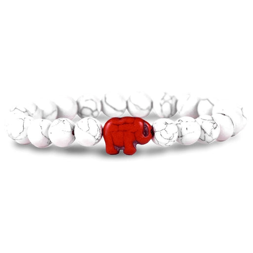 Fahlo : The Expedition Bracelet in White Howlite - Ste Edition -