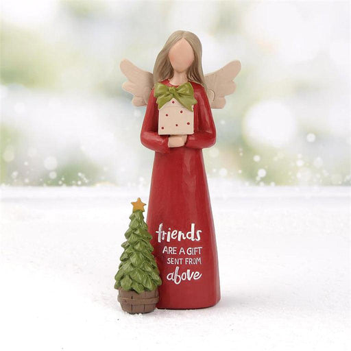 "Friends Are A Gift" Christmas Angel - "Friends Are A Gift" Christmas Angel - Annies Hallmark and Gretchens Hallmark, Sister Stores