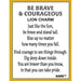 Ganz : Be Brave & Courageous - Lion Charm - Ganz : Be Brave & Courageous - Lion Charm