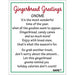 Ganz : Gingerbread Greetings Gnome Charm - Ganz : Gingerbread Greetings Gnome Charm