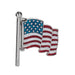 Ganz : God Bless America - Swivel Flag Charm - Ganz : God Bless America - Swivel Flag Charm