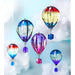Ganz : Hot Air Balloon Ornament - Ganz : Hot Air Balloon Ornament