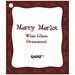 Ganz : Merry Merlot Wine Glass Ornament - Ganz : Merry Merlot Wine Glass Ornament - Annies Hallmark and Gretchens Hallmark, Sister Stores