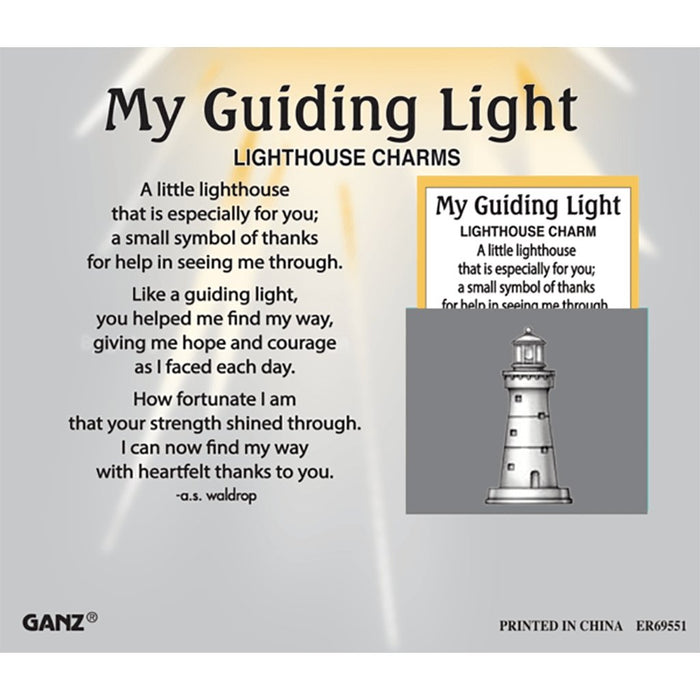 Ganz : My Guiding Light - Lighthouse Charm -
