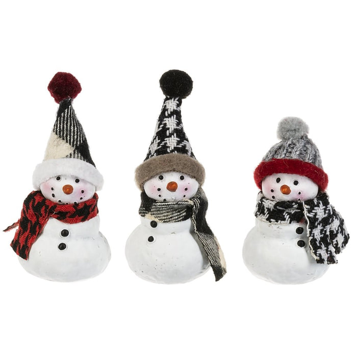 Ganz : Ornament - Cozy Snowman - Ganz : Ornament - Cozy Snowman