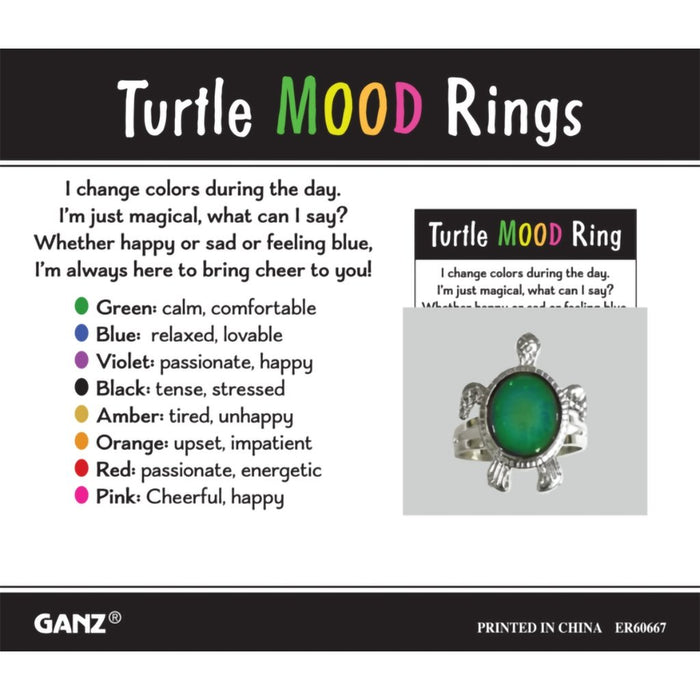 Ganz : Turtle Mood Ring - Ganz : Turtle Mood Ring