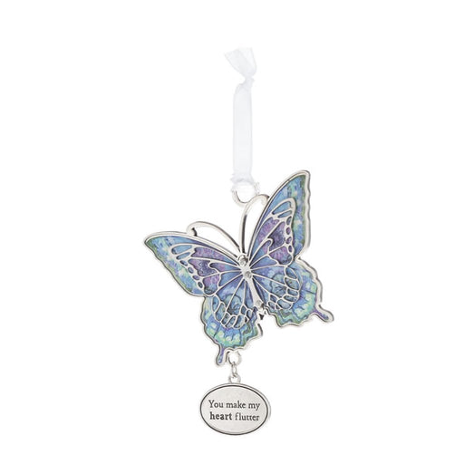 Ganz : You Make My Heart Flutter - Butterfly Ornament - Ganz : You Make My Heart Flutter - Butterfly Ornament