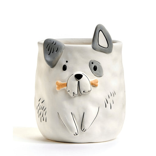 Giftcraft : Dog with Bone Planter -