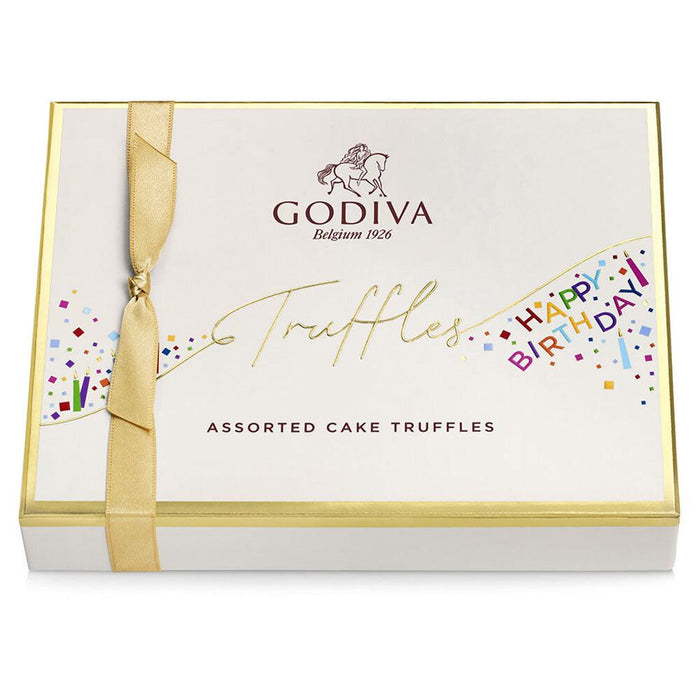 GODIVA : Happy Birthday Truffles Gift Box, 12pc. -