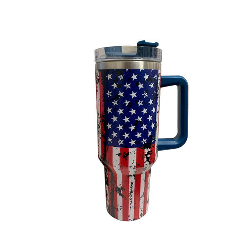 Gretchen’s Designs : Mega Cups 40oz in American Flag - Gretchen’s Designs : Mega Cups 40oz in American Flag