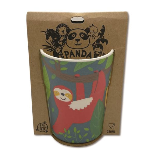 H & H Gifts : Panda Cups in Blank Sloth -