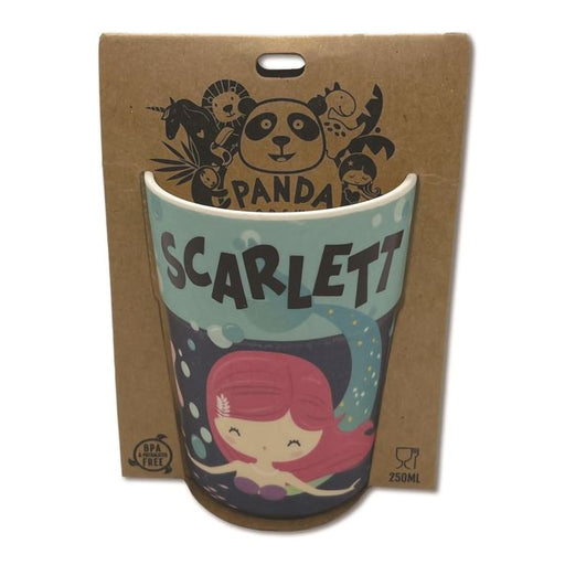 H & H Gifts : Panda Cups in Scarlett -