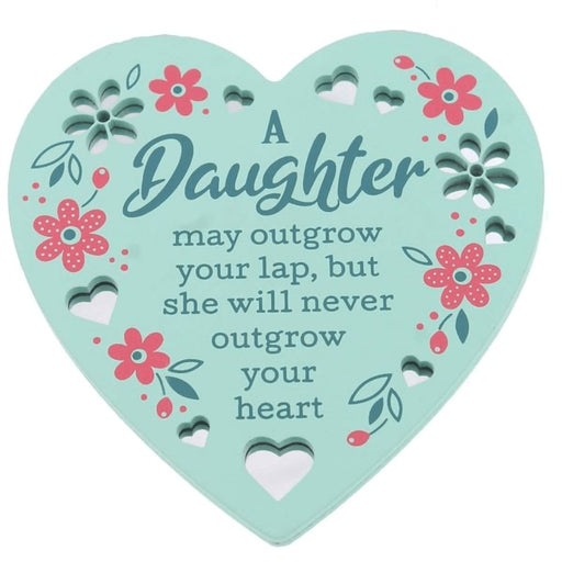 H & H Gifts : Reflective Heart- Daughter -