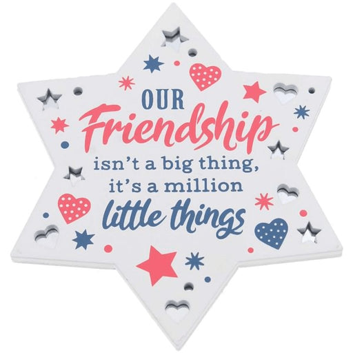 H & H Gifts : Reflective Star - Friendship -