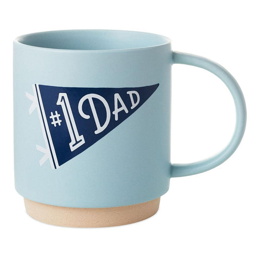 Hallmark : #1 Dad Banner Mug, 16 oz. -