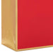 Hallmark : 10.4" Large Square Red Gift Bag With Gold Bow Handle - Hallmark : 10.4" Large Square Red Gift Bag With Gold Bow Handle - Annies Hallmark and Gretchens Hallmark, Sister Stores