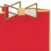 Hallmark : 10.4" Large Square Red Gift Bag With Gold Bow Handle - Hallmark : 10.4" Large Square Red Gift Bag With Gold Bow Handle - Annies Hallmark and Gretchens Hallmark, Sister Stores