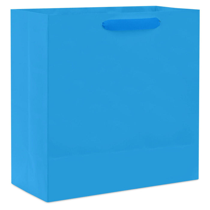 Hallmark : 10.4" Royal Blue Large Square Gift Bag -
