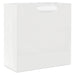 Hallmark : 10.4" White Large Square Gift Bag -