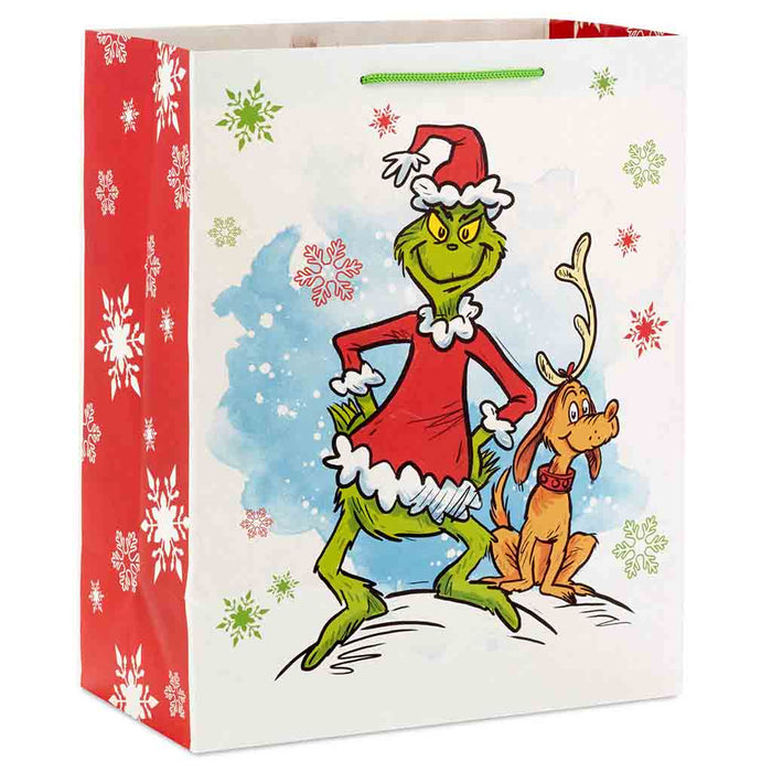 Hallmark : 13" Dr. Seuss's How the Grinch Stole Christmas!™ Merry Grinch-Mas Large Christmas Gift Bag - Hallmark : 13" Dr. Seuss's How the Grinch Stole Christmas!™ Merry Grinch-Mas Large Christmas Gift Bag