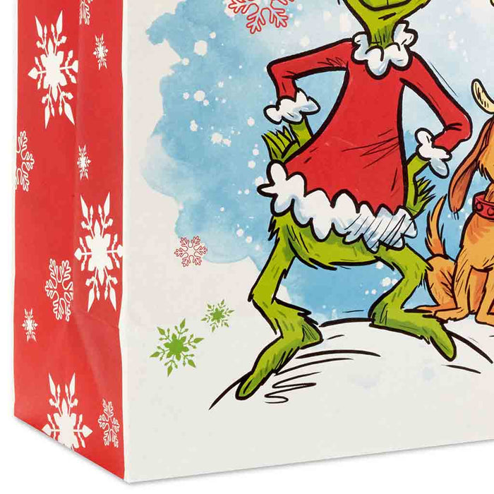 Hallmark : 13" Dr. Seuss's How the Grinch Stole Christmas!™ Merry Grinch-Mas Large Christmas Gift Bag - Hallmark : 13" Dr. Seuss's How the Grinch Stole Christmas!™ Merry Grinch-Mas Large Christmas Gift Bag