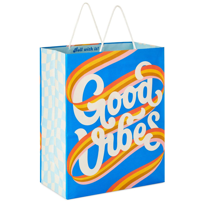 Hallmark : 13" Good Vibes Large Gift Bag -