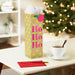 Hallmark : 13" Ho Ho Ho Neon Christmas Wine Gift Bag - Hallmark : 13" Ho Ho Ho Neon Christmas Wine Gift Bag - Annies Hallmark and Gretchens Hallmark, Sister Stores