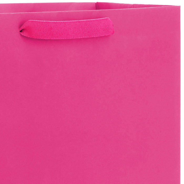 Hallmark : 13" Hot Pink Large Gift Bag -