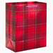 Hallmark : 13" Metallic Red Plaid Large Valentine's Day Gift Bag - Hallmark : 13" Metallic Red Plaid Large Valentine's Day Gift Bag