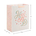 Hallmark : 13" Pastel HBD Large Gift Bag -